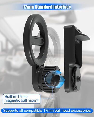 Magnetic Ball Mount Seat Back Anchor Bracket Compatible with Rivian R1T R1S in Saudi Arabia