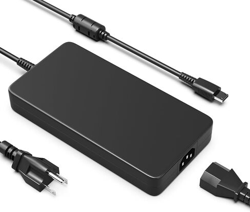 Square Tip 280W AC Adapter for MSI Gaming Laptop, 20V 14A Charger Compatible with Raider GE66 GE76 GE68HX GP66 GP76 Titan GT77, Replacement for A18-280P1A in Saudi Arabia