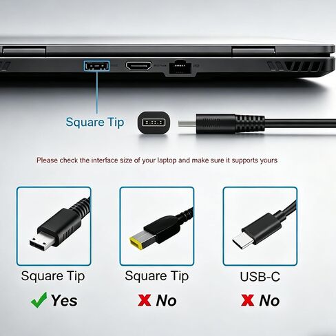 Square Tip 280W AC Adapter for MSI Gaming Laptop, 20V 14A Charger Compatible with Raider GE66 GE76 GE68HX GP66 GP76 Titan GT77, Replacement for A18-280P1A in Saudi Arabia