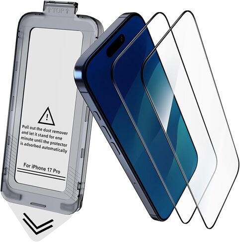 Screen Protector for iPhone 17 Pro Max, 6.9-Inch, 2 Pack in Saudi Arabia