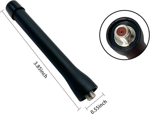 VHF Antenna 136-174MHz 3.7 Inch for HT1000 XTS1500 XTS2500 XTS3000 XTS3500 XTS5000 PR1500 MT2000 MTS2000 Two Way Radio in Saudi Arabia