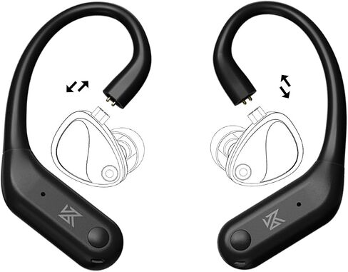 KZ AN01 True Bluetooth 5.4 Earhook, Wireless Adapter for in-Ear Monitor in Kuwait