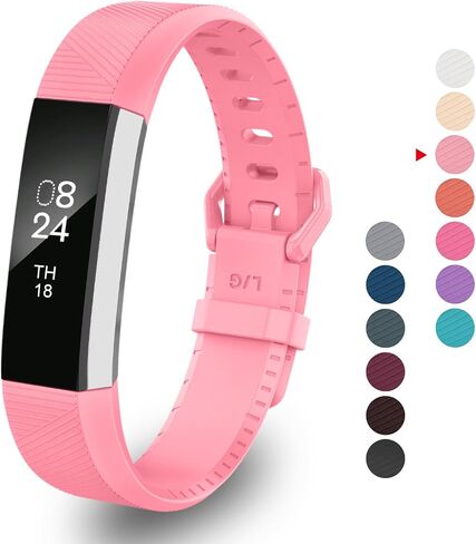Compatible with Alta Bands, Replacement Accessory Band Small/Large Bracelet Straps for Alta&Alta HR/Ace Wristbands for Women Men in Kuwait