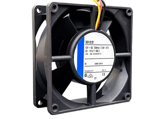 12V 3312/2 208mA 2.5W 9232 مروحة تبريد 2 سلك in Kuwait
