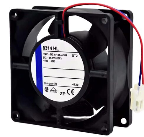 24V 8314HL 0.18A 4.3W 8032 مروحة تبريد 2 سلك in Kuwait