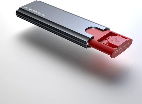 M2 SSD Case M.2 to USB 3.1 Gen 2 10Gbps NVMe SSD Enclosure for NVMe PCIE M Key/ (B+M) Key SSD Hard Disk, M2 SSD Case AC, 500319908A2 in Saudi Arabia