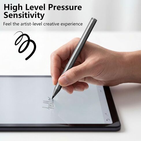 LAZARITE M2 Stylus Pen for Surface/Dell/HP/Lenovo Chromebook, 4-in-1 Protocol (MPP/AES/WGP/USI), 4096 Pressure, Tilt Support, 1000H Battery Digital Pencil in Saudi Arabia
