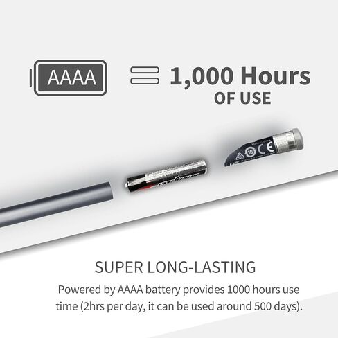 LAZARITE M2 Stylus Pen for Surface/Dell/HP/Lenovo Chromebook, 4-in-1 Protocol (MPP/AES/WGP/USI), 4096 Pressure, Tilt Support, 1000H Battery Digital Pencil in Saudi Arabia