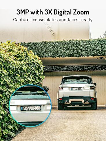 blurams 2K Security Cameras Wireless Outdoor Solar, 360° PTZ Outdoor Camera Wireless with Human Auto Tracking, IR/Color Night Vision, 2.4GHz Only in Kuwait