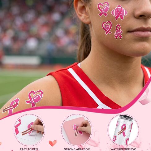 Breast Cancer Awareness Stickers for Helmets Breast Cancer Stickers in Saudi Arabia