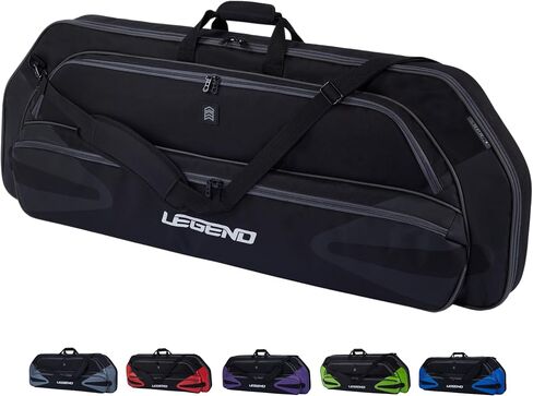 Legend Monstro Compound Bow Case - Soft Bow Case for Compound Bow, Padded Bow and Arrow Case for Archery Accessories, Premium Archery Bow Cases with 37" Arrow Tube Pocket for Travel - 44" Interior in Kuwait