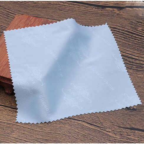 PRETYZOOM Microfiber Cleaning Cloths 13x13cm for Jewelry and Camera Lens in Kuwait