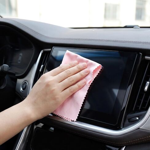 PRETYZOOM Microfiber Cleaning Cloths 13x13cm for Jewelry and Camera Lens in Kuwait