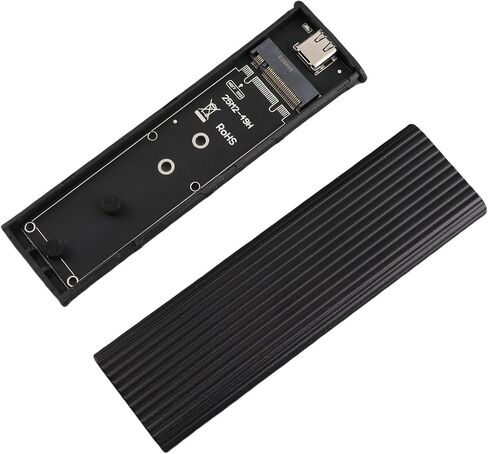 M.2 NGFF SSD Enclosure Adapter Shockproof and Wear Aluminum Case for SSD Management in Kuwait