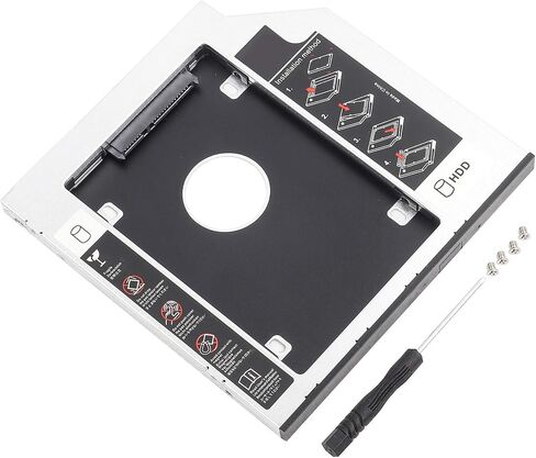9.5mm for Dual Boot with Noise Absorption Support for 2nd Operating System Installation in Laptops in Saudi Arabia