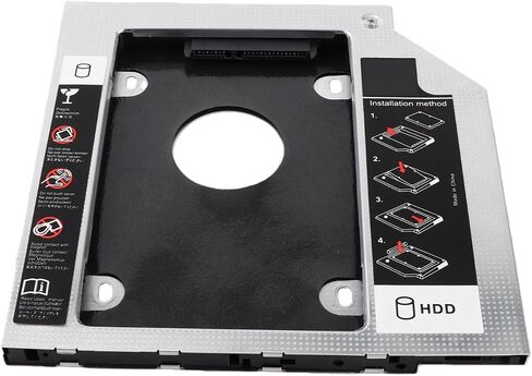 Durable 9.5mm Hard Disk Drive Bay for and SSD with Dual Boot Support in Portable Devices in Saudi Arabia