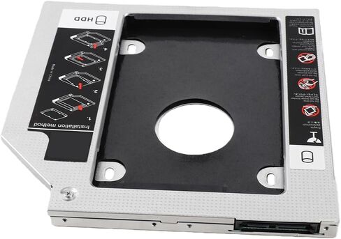 Durable 9.5mm Hard Disk Drive Bay for and SSD with Dual Boot Support in Portable Devices in Saudi Arabia