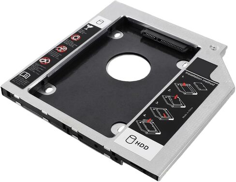 Durable 9.5mm Hard Disk Drive Bay for and SSD with Dual Boot Support in Portable Devices in Saudi Arabia