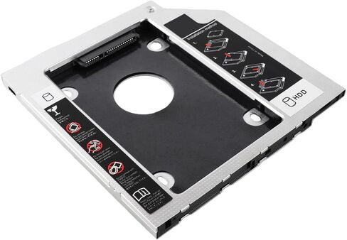 Durable 9.5mm Hard Disk Drive Bay for and SSD with Dual Boot Support in Portable Devices in Saudi Arabia
