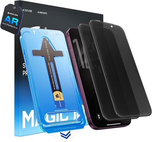 MAGIC JOHN Privacy for iPhone 18 Pro Max Anti-Reflective Screen Protector in Kuwait