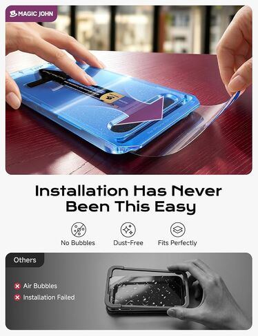 MAGIC JOHN Privacy for iPhone 18 Pro Max Anti-Reflective Screen Protector in Kuwait