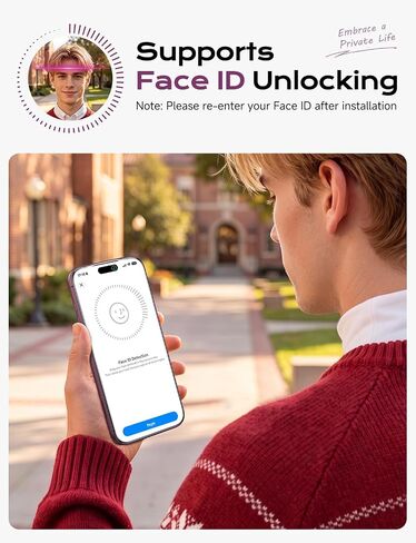 MAGIC JOHN Privacy for iPhone 18 Pro Max Anti-Reflective Screen Protector in Kuwait