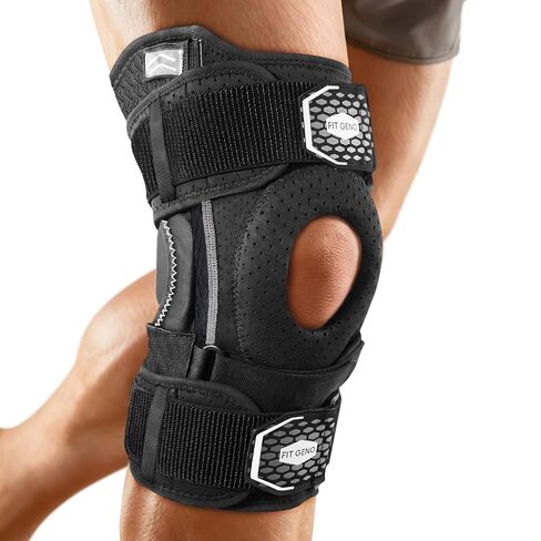Fit Geno Upgraded Professional Hinged Knee Brace for Men & Women in Saudi Arabia