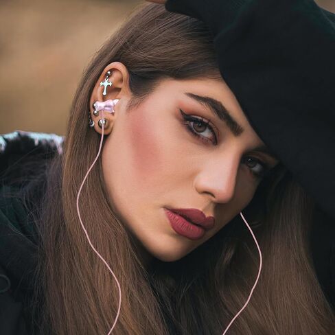 NUOBESTY Stereo Earphone Sweatproof Headset with Mic, 3.5mm Jack in Kuwait