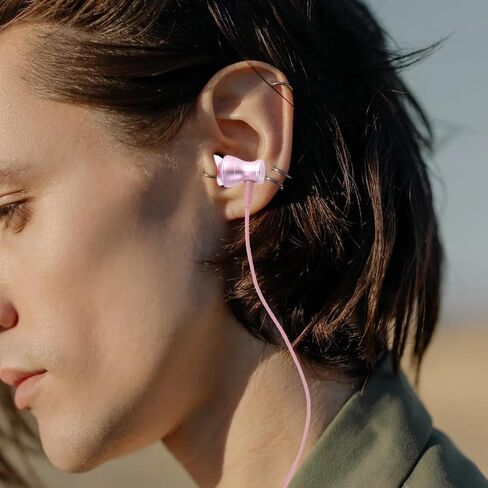 NUOBESTY Stereo Earphone Sweatproof Headset with Mic, 3.5mm Jack in Kuwait