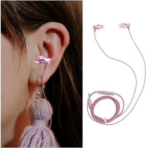 NUOBESTY Stereo Earphone Sweatproof Headset with Mic, 3.5mm Jack in Kuwait