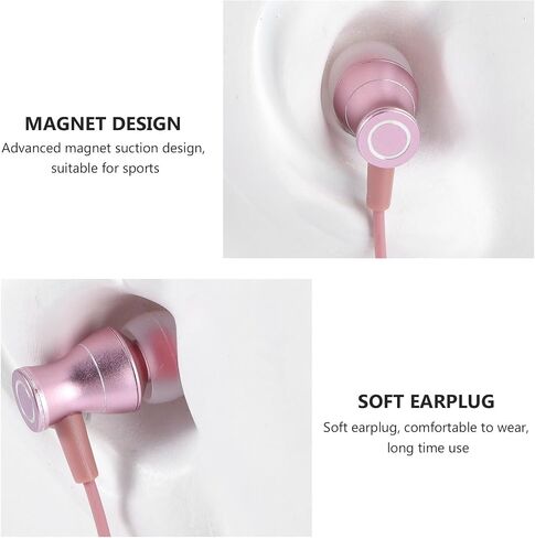 NUOBESTY Stereo Earphone Sweatproof Headset with Mic, 3.5mm Jack in Kuwait