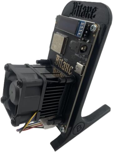 NerdOCTAXE Rev3.1 ASIC Bitcoin Miner 12TH/s, 240W High Efficiency BTC Miner with RGB Lighting for Home Mining in Kuwait