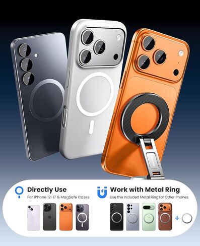 Rocoren Vacuum‑Gel Magnetic Car Phone Holder Mount for Dash & Windshield in Saudi Arabia
