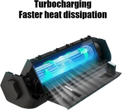 Turbine Laptop Radiator Computer Cooling Base Laptop Stand Universal for Mobile Phones and Tablets in Saudi Arabia