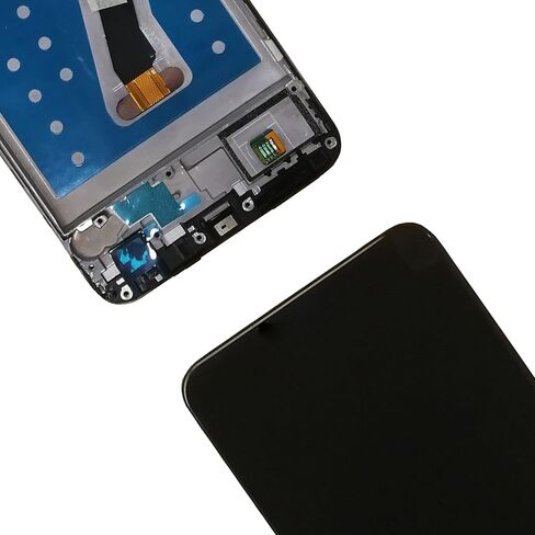 Replacement Compatible with Huawei P Smart (Black with Frame) LCD Display Touch Screen Digitizer Assembly with Repair Tools in Saudi Arabia