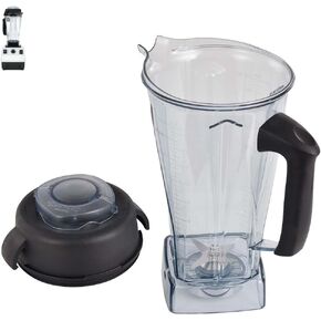EastFune for Vitamix Blenders 64Oz Container, replace 5000 5200 6300 6500 7500 Pro 200 500 750 vm0101 vm0102 E310 320 etc, compatible with Classic/Explorian/Professional Series Pitcher Jar Cup
