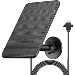 Solar Panels for Blink Outdoor Camera,4W Solar Charger for Blink Outdoor 4 (4th Gen), IP66 Waterproof Solar for Blink Outdoor Camera with 13.12Ft Charging Cable & 360°Adjustable Mount