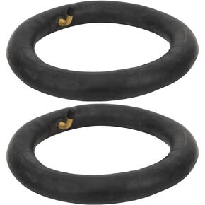2Pcs 8.5In Wearresistant Inflatable Tire Tube Inner Tube Fit For Xiaomi M365 Electric Scooter, 8.5 X 2 90 Degree Valve Inner Tube Tulip, 8.5 X 2 Inner Tube Scooter Angled Stem