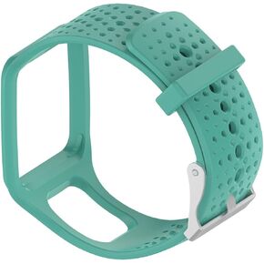 MOTONG TomTom سوار بديل من السيليكون لساعة TomTom Multi-Sport GPS، TomTom Multi-Sport + HRM، TomTom Multi-Sport Cardio Watch والمزيد