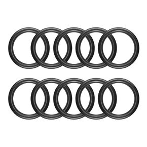 uxcell Nitrile Rubber O-Rings 36mm OD 28mm ID 4mm Width, Metric Nitrile Rubber Sealing Gasket for Automotive Machine Plumbing, Pack of 10