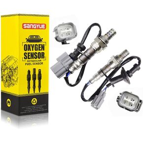 Sangyue 2X Oxygen Sensor 1 & 2 for 1997-2001 Honda CR-V 2.0L; 1996-2001 Acura Integra 1.8L Upstream + Downstream