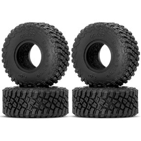 OGRC 1.0 Tires All Terrain Tyre Super Soft and Sticky Tires for 1/18 TRX4M 1/24 RC Crawler Axial SCX24 FMS FCX24-55 * 22mm