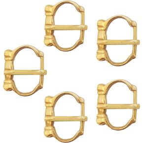 Lord of Battles Medieval Historical Buckles | Solid Brass Ideal For Reenactment, Medieval Events, SCA, LARP