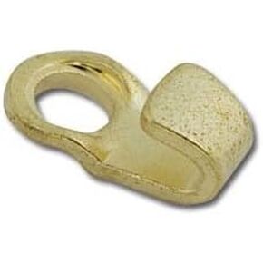 Tandy Leather Lace Hooks Brass 10/pk 1234-01