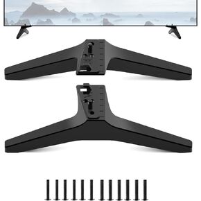 Stand for LG TV Legs Replacement, TV Stand Legs for LG TV Stand 60UJ/65UJ/60UK/65UK 65UK6500 65UK6200 65UJ6300 65UJ6050 65UJ6200 65UJ630T 65UJ635T 65UK6090PUA 65UK6300PUE 60UJ6300 60UK6090 with Screws