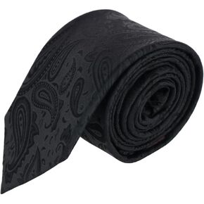 Trafalgar Men's Banbury Tone on Tone Paisley Silk Necktie