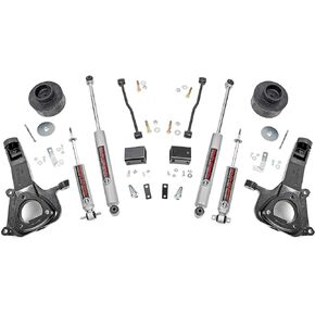 Rough Country 4" Lift Kit w/ N3 Shocks for 2009-2018 Ram 1500 2WD - 30730