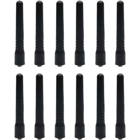 TDYU UHF 400-470 MHz Stubby Antenna for Motorola Mag One BPR40 A8 Walkie Talkie Two Way Radio 12 Pack