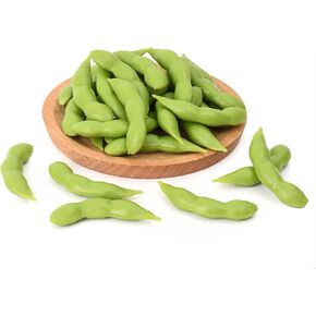 Luckforest Artificial Soybeans, 40Pcs Faux Soybean Pods Realistic Vegetable Bean Models for Home Kitchen Decor Food Model Market Display Props in Kuwait