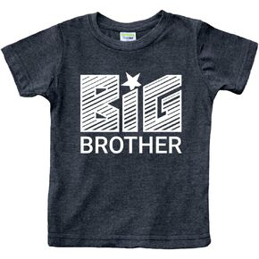 Big Brother Shirt for Toddler Boys Outfit Promoted to Big Brother Announcement Reveal Kids T-Shirt
